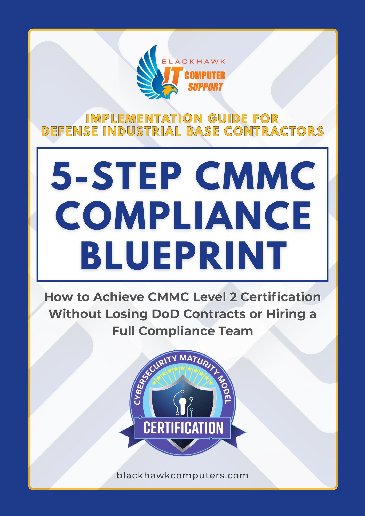 CMMC Compliance Blueprint Front Cover
