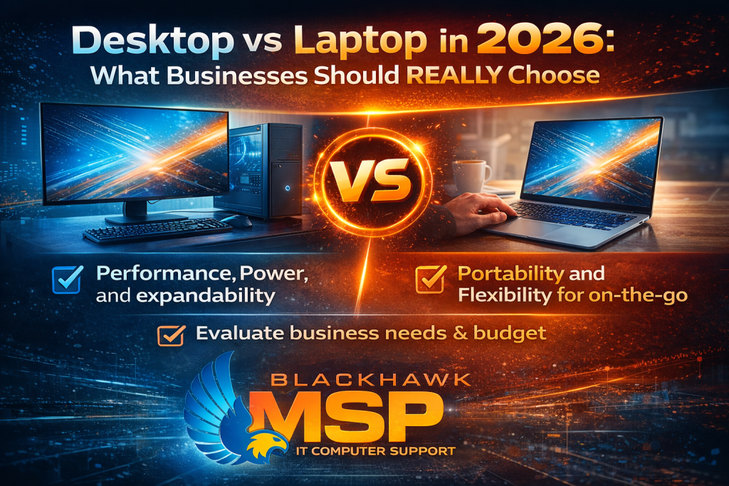 Desktop vs Laptop in 2026: What Businesses Should REALLY Choose